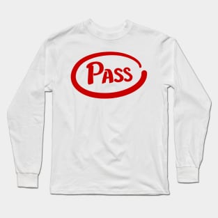 Pass Mark Long Sleeve T-Shirt